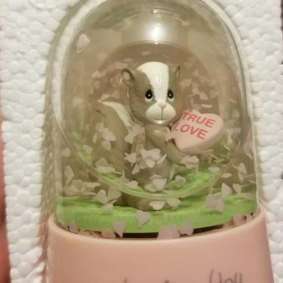 1991 Precious Moments "Loving You" Waterball, w box! - Picture 7 of 12